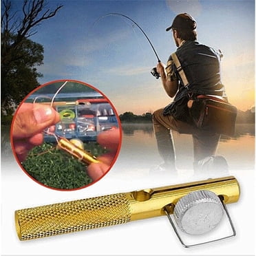 Agiferg Outdoors Fishing Strand Knotter Double-headed Needle Fishing Line Hook Device