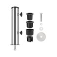 thumbnail image 1 of Abbracc 1 x Base de Parasol Support Tube Remplacement Parasol Acier pour Docks Balcon Extérieur Trou Simple Fixe, 1 of 9