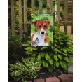 thumbnail image 2 of Carolines Treasures BB9863GF Jack Russell Terrier Drapeau St.Patricks - Taille Jardin, 2 of 3