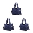thumbnail image 3 of Wweixi 1/2/3 Sac Fourre-Tout Durable pour Femmes - Imperméable et Résistant à l'Usure, Multiples Poches, Bleu, 3 Pcs, 3 of 6