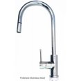 thumbnail image 1 of ALFI Trade AB2028-PSS Solid Polished Stainless Steel Single Hold Pull Down Kitchen Faucet, 1 of 1