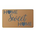 thumbnail image 1 of 16x24 Inch Front Door Rugs Indoor Doormat Outdoor Door Mats Outdoor Door Rugs Indoor Entrance Non Slip Welcome Mats Outdoor Beautiful Color and Sizing for Outdoor and Indoor Uses, HOME sweet HOME, 1 of 8