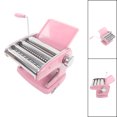 thumbnail image 1 of Pasta Maker, 6 Gears Hand Crank Pasta Maker Safe Stainless Steel Pressing Noodle Machine Nonslip Base Pasta Maker Machine for Scenarios Marble Table Top, 1 of 8