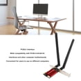 thumbnail image 4 of PCIE Carte Wifi, 2.4GHz 5GHz PCIE Carte Wifi 1200Mbps pour PC, 4 of 8