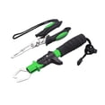 thumbnail image 1 of TIELUTT Fishing Tool Kit Stainless Steel Fishing Pliers Fish Lip Hook Remover Split Fly Fishing Gear Set Muti Function Stinky Pants Stringer Deep Diver Trolling Weights Assortment Ocean Pole Punch Sho, 1 of 8