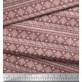thumbnail image 3 of Soimoi polyester Crepe Fabric Aztec African Print Fabric by Yard 52 Inch Wide, 3 of 3