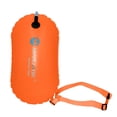 thumbnail image 2 of Portable Swim Buoy Tow Float, Highly Visible Swim Buoy for Swimmers Triathletes Training Racing - Orange, 48x29cm, 2 of 8