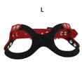 thumbnail image 1 of Pet Dog Harness Soft Suede Small Dog Harness for Puppies Adjustable Chest Strap, 1 of 3