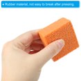thumbnail image 4 of Uxcell 5x5x2.5cm Pickleball Paddle Eraser, Square Rubber Pickleball Racket Dust Remover,Orange 1 Pcs, 4 of 6