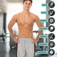 thumbnail image 5 of Men's and Big Men's 9" Active Shorts, Mesh Athletic Gym shorts with pockets, Sizes up to 3X, 5 of 5