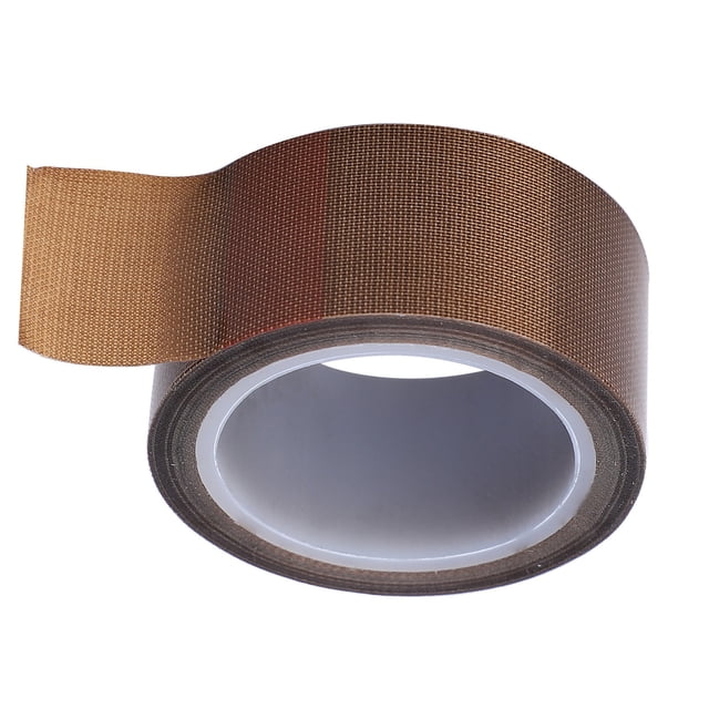 Peahefy Adhesive Tape,PTFE Tape High Temperature Cloth Insulation Adhesive Roll Vacuum Sealing Machine Consumables,Heat Resistant Tape