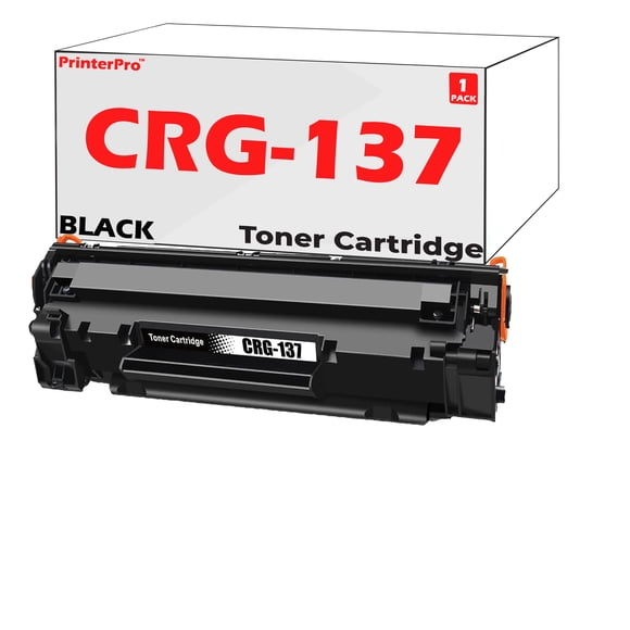 Printer Pro™ Compatible Replacement for Canon 137 Black Toner Cartridge CRG-137 ImageClass D570 LBP151dw MF210 MF212w MF216n MF217w MF227dw MF229dw MF232w MF236N MF240 MF244dw MF247dw MF249dw (1 PACK)