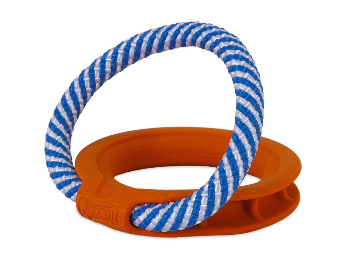 Chuckit! FetchTug 2-in-1 Rapporter et Corde Remorqueur Jouet pour Chiens