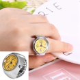 thumbnail image 4 of Bague Montre 8 Couleur Hommes à la Mode Quartz Analogique Bague Ronde Amour Montre Forme Unique, Pratique à Porter, Adapté à Différentes Occasions, 4 of 8