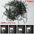 thumbnail image 2 of 400pcs Hot Stapler Staples For Plastic Welder Tool Car Damaged Bumper Repair Kit, 2 of 11