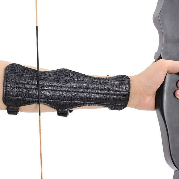 Haute Qualité Durable Cuir Protecteur Doigt Garde Tir à l'Arc Équipement de Protection Manchon Accessoires