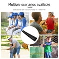 thumbnail image 3 of DEEPCRAFF 1Pcs Black Plastic Baseball Batting Tee Topper for Training Practice with High Elasticity Rubber 8.7x1.7x1.7in, 3 of 8