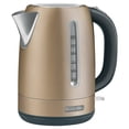 thumbnail image 1 of Sencor SWK-1777CH 1.7L Stainless Steel Electric Kettle (Champagne), 1 of 3