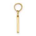 thumbnail image 2 of Diamond2Deal 14K Yellow Gold Block Letter N Initial Pendant for Women, 2 of 6