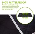 thumbnail image 3 of Dog Back Seat Cover Protector Waterproof Scratchproof Nonslip Hammock for Dogs Backseat Protection Against Dirt and Pet Fur Durable Pets Seat Protector Covers for Cars & SUVs, 3 of 9