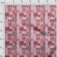 thumbnail image 2 of oneOone Rayon Maroon Fabric Patchwork Sewing Craft Projects Fabric Prints By Yard 56 Inch Wide-2G, 2 of 5