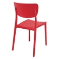 thumbnail image 3 of Compamia Monna Outdoor Dining Chair in Red, 3 of 8