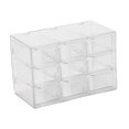 thumbnail image 2 of Mini Drawer Bead Organizer, Small Organizer with Drawers, Vanity Desktop Storage 9 Drawers, 2 of 7