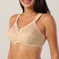 thumbnail image 4 of Soutien-gorge Couvrant pour Femmes, Soutien-Gorge Convertible à Encolure en V, Style de Soutien-Gorge Doux W-846 Kaki 80c, 4 of 8