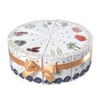thumbnail image 1 of Triangle Cake Shape Gift Boxes 10 Pack 22 cm x 22 cm x 7.5 cm Multicolor Paper Packaging Boxes for Eid Christmas Parties, 1 of 7