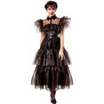 thumbnail image 1 of Wednesday Addams Nevermore Academy Rave'n Dance Women's Costume, 1 of 1