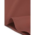 thumbnail image 5 of INSPIRE CHIC Women's Solid Blouse V Neck Ruffle Cap Sleeve Lightweight Work Blouse S Brown, 5 of 5
