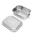 thumbnail image 4 of Rdeghly Portable Stainless Steel Lunch Box Single Layer Picnic BBQ Insulated Food Conta, 4 of 8