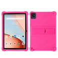 thumbnail image 1 of Case For Blackview Tab 70 Wifi 10.1 inch Tablet Safe Shockproof Silicone Stand Cover Hot Pink, 1 of 6