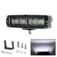 thumbnail image 1 of E18 6 Inch LED Light Bar, 80W 8000LM 6000K High Brightness, IP68 Waterproof, Motorcycle Spotlight Fog Light 9~30V Universal For, 1 of 1