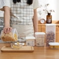 thumbnail image 1 of Dvkptbk cereal containers storage Kitchen Transparent Moisture-Proofs and Fresh-Keeping Sealed Storage Tank, 1 of 4