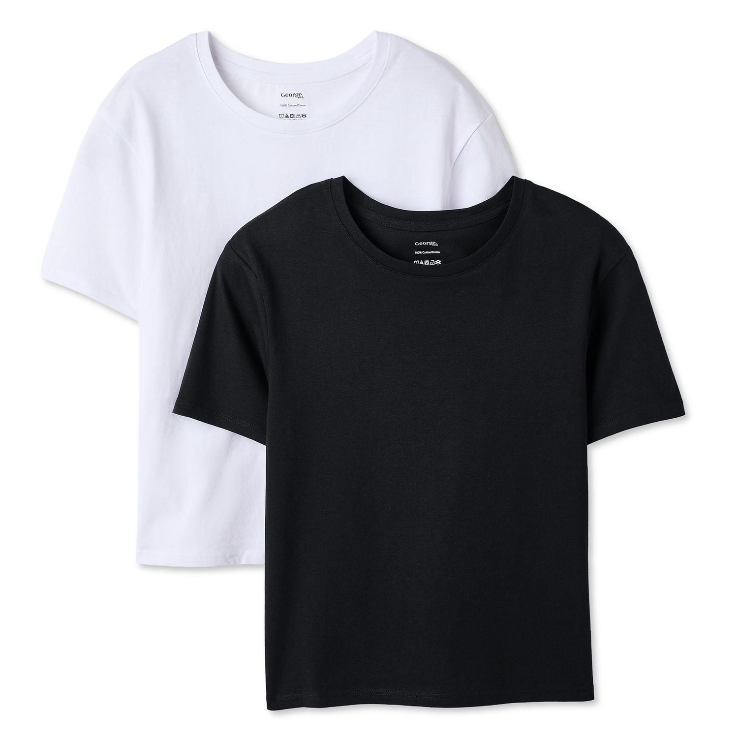Lot de 2 t-shirts à manches courtes George pour filles