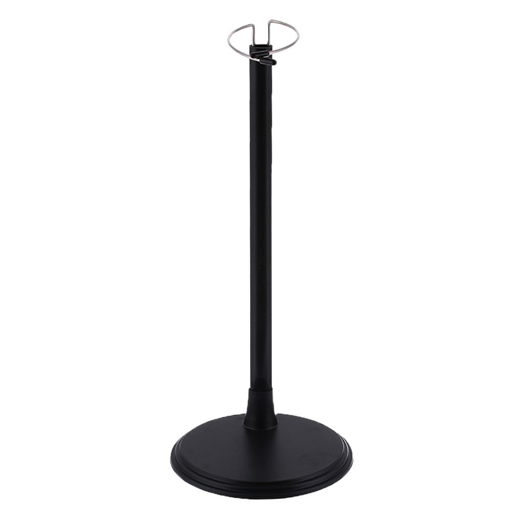 Doll Display Stands Base Type Holder for 45cm Dolls Accessory Black 45CM Black