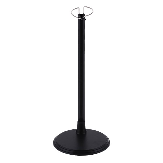 Doll Display Stands Base Type Holder for 45cm Dolls Accessory Black 45CM Black