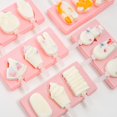 thumbnail image 4 of Coofit Kitchen Popsicle Mold Silicone DIY Ice Pop Maker Ice Cream Mold with Lid & Stick, 4 of 10