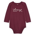 thumbnail image 1 of George Baby Girls' Long-Sleeve Bodysuit, 1 of 2