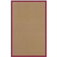 thumbnail image 1 of Linon Rugs Athena Cotton Area Rug in Cork and Red-9'10" x 13', 1 of 1