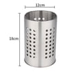 thumbnail image 1 of Stainless Steel Utensil Holder Kitchen Utensil Cutlery Stand Rack Drainer, 1 of 7