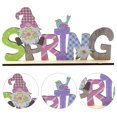 thumbnail image 4 of Easter Table Decorations Wooden Centerpiece Signs Easter Bunny Ornament 2Pcs Easter Table Decorations Wooden Centerpiece Signs Easter Bunny Ornament Easter Dining Tabletop, 4 of 8