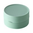 thumbnail image 2 of Oleegame 2PC Spoon And Lid Rest Macaron Color Travel Soap Box Portable Creative Soap Box Waterproof With Lid Soap Plastic Box Green, 2 of 2