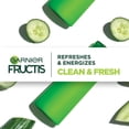 thumbnail image 3 of Garnier Fructis, Clean & Fresh Shampoo, 3 of 5