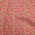 thumbnail image 1 of oneOone Coton Soie Rouge2 Tissu Tropical Matière de Robe Tissu Imprimé Tissu au Mètre 42 Pouces de Large, 1 of 5