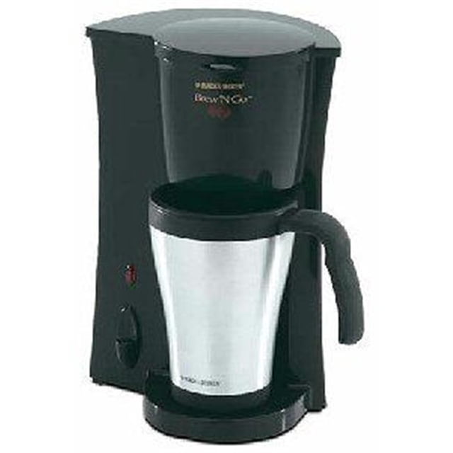 Black & Decker DCM18S Brew N Go Personal Coffeemaker with Stainless Steel Mug