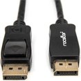 thumbnail image 4 of Rocstor Premium 10ft / 3m DisplayPort 1.2 Cable M/M - DisplayPort 4k - DisplayPort Male Digital Audio/Video - 10ft - Bla, 4 of 6
