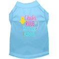 thumbnail image 1 of Chicks Rule T-Shirt pour Chien Imprimé Bleu Bébé TP (8), 1 of 1
