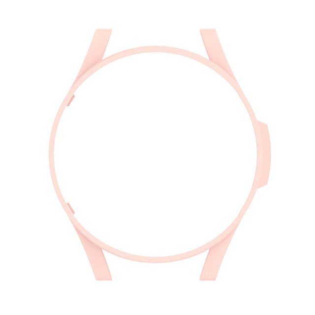 VONKY Watch Protective Case Smartwatch PC Hard Protection Skin Bumper Screen Protector Cover Replacement for Galaxy Watch4 40mm/44mm Pink (40mm)